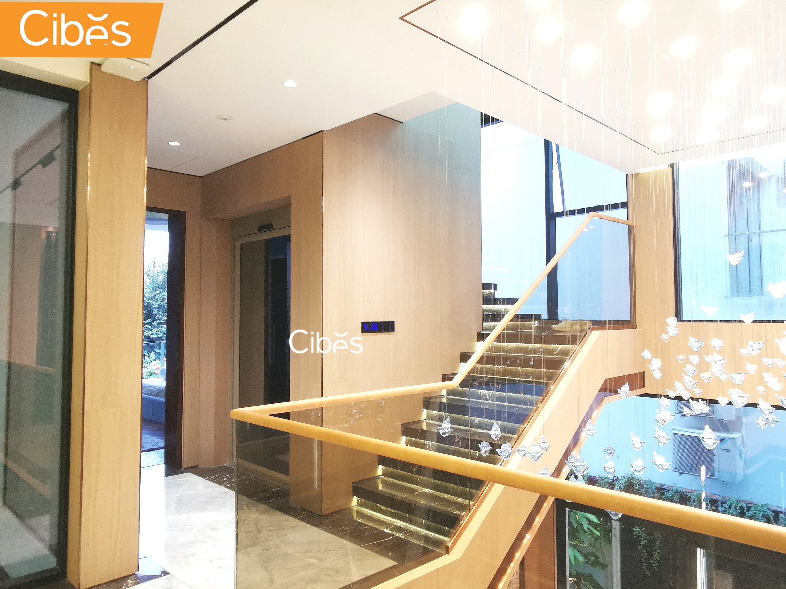 Lắp đặt Cibes V70 Galaxy cho công trình xây sẵn giếng thang tại Thủ Đức, TP.HCM